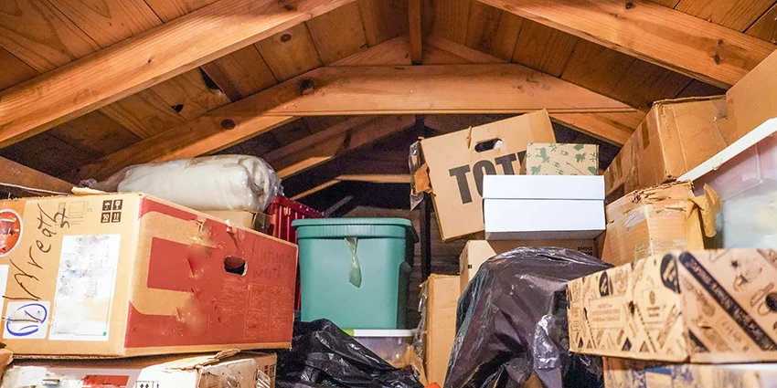 Clutter in the attic