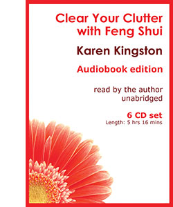 Clear Your Clutter with Feng Shui audiobook - CD edition
